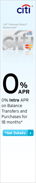 Citi&reg; Platinum Select&reg; MasterCard&reg;